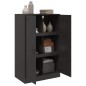 vidaXL Sideboard Schwarz 67x39x107 cm Stahl vidaXL Sideboard Schwarz 67x39x107 cm Stahl