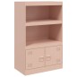 vidaXL Sideboard Rosa 67x39x107 cm Stahl vidaXL Sideboard Rosa 67x39x107 cm Stahl