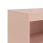 vidaXL Sideboard Rosa 67x39x107 cm Stahl vidaXL Sideboard Rosa 67x39x107 cm Stahl
