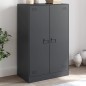 vidaXL Sideboard Anthrazit 67x39x107 cm Stahl vidaXL Sideboard Anthrazit 67x39x107 cm Stahl