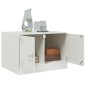 vidaXL Couchtisch Weiß 67x50x44 cm Stahl vidaXL Couchtisch Weiß 67x50x44 cm Stahl