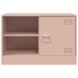 vidaXL TV-Schränke 2 Stk. Rosa 67x39x44 cm Stahl vidaXL TV-Schränke 2 Stk. Rosa 67x39x44 cm Stahl