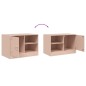 vidaXL TV-Schränke 2 Stk. Rosa 67x39x44 cm Stahl vidaXL TV-Schränke 2 Stk. Rosa 67x39x44 cm Stahl