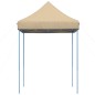 vidaXL Partyzelt Faltbar Pop-Up Beige 200x200x306 cm vidaXL Partyzelt Faltbar Pop-Up Beige 200x200x306 cm
