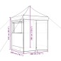 vidaXL Partyzelt Faltbar Pop-Up mit 4 Seitenteilen Grün vidaXL Partyzelt Faltbar Pop-Up mit 4 Seitenteilen Grün