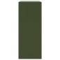 vidaXL Highboard Olivgrün 67x39x95 cm Stahl vidaXL Highboard Olivgrün 67x39x95 cm Stahl
