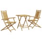 vidaXL 3-tlg. Bistro-Set Bambus vidaXL 3-tlg. Bistro-Set Bambus