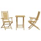 vidaXL 3-tlg. Bistro-Set Bambus vidaXL 3-tlg. Bistro-Set Bambus