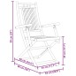 vidaXL 3-tlg. Bistro-Set Bambus vidaXL 3-tlg. Bistro-Set Bambus