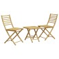 vidaXL 3-tlg. Bistro-Set Bambus vidaXL 3-tlg. Bistro-Set Bambus