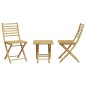 vidaXL 3-tlg. Bistro-Set Bambus vidaXL 3-tlg. Bistro-Set Bambus