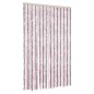 vidaXL Fliegenvorhang Silbergrau und Rosa 118x220 cm Chenille vidaXL Fliegenvorhang Silbergrau und Rosa 118x220 cm Chenille