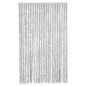 vidaXL Fliegenvorhang Grau 118x220 cm Chenille vidaXL Fliegenvorhang Grau 118x220 cm Chenille