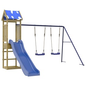vidaXL Spielturm Imprägniertes Kiefernholz