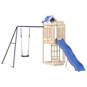 vidaXL Spielturm Massivholz Kiefer