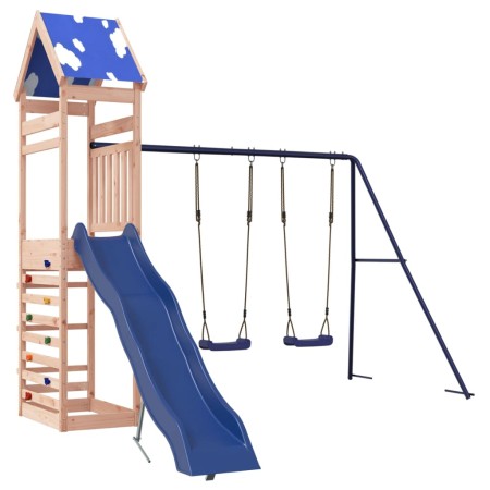 vidaXL Spielturm Massivholz Douglasie