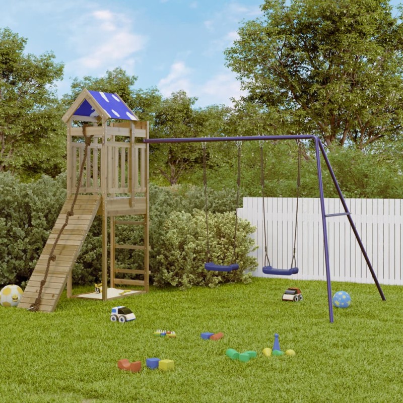 vidaXL Spielturm Imprägniertes Kiefernholz vidaXL Spielturm Imprägniertes Kiefernholz