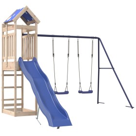 vidaXL Spielturm Massivholz Kiefer