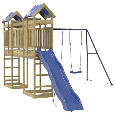 vidaXL Spielturm Imprägniertes Kiefernholz