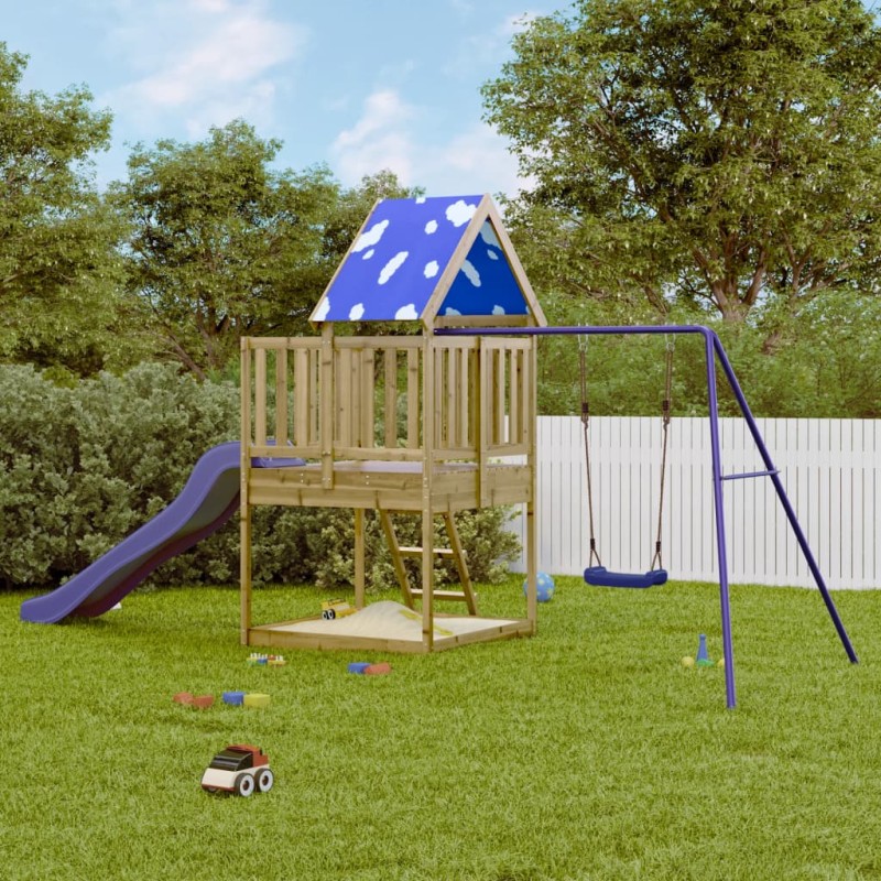 vidaXL Spielturm Imprägniertes Kiefernholz vidaXL Spielturm Imprägniertes Kiefernholz
