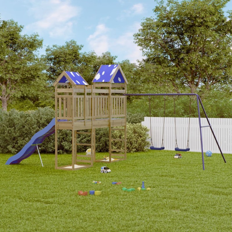 vidaXL Spielturm Imprägniertes Kiefernholz vidaXL Spielturm Imprägniertes Kiefernholz