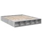 vidaXL Bettgestell Grau Sonoma 180x200 cm Holzwerkstoff vidaXL Bettgestell Grau Sonoma 180x200 cm Holzwerkstoff