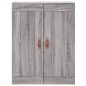 Highboard Grau Sonoma 69,5x34x180 cm Holzwerkstoff Highboard Grau Sonoma 69,5x34x180 cm Holzwerkstoff
