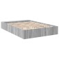 vidaXL Bettgestell Grau Sonoma 140x200 cm Holzwerkstoff vidaXL Bettgestell Grau Sonoma 140x200 cm Holzwerkstoff