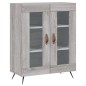 Highboard Grau Sonoma 69,5x34x180 cm Holzwerkstoff Highboard Grau Sonoma 69,5x34x180 cm Holzwerkstoff