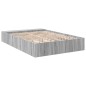 vidaXL Bettgestell Grau Sonoma 135x190 cm Holzwerkstoff vidaXL Bettgestell Grau Sonoma 135x190 cm Holzwerkstoff