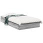vidaXL Bettgestell mit Schubladen Grau Sonoma 90x190 cm Holzwerkstoff vidaXL Bettgestell mit Schubladen Grau Sonoma 90x190 cm Holzwerkstoff