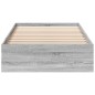 vidaXL Bettgestell mit Schubladen Grau Sonoma 90x190 cm Holzwerkstoff vidaXL Bettgestell mit Schubladen Grau Sonoma 90x190 cm Holzwerkstoff