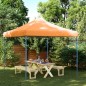 vidaXL Partyzelt Faltbar Pop-Up Orange 292x292x315 cm vidaXL Partyzelt Faltbar Pop-Up Orange 292x292x315 cm