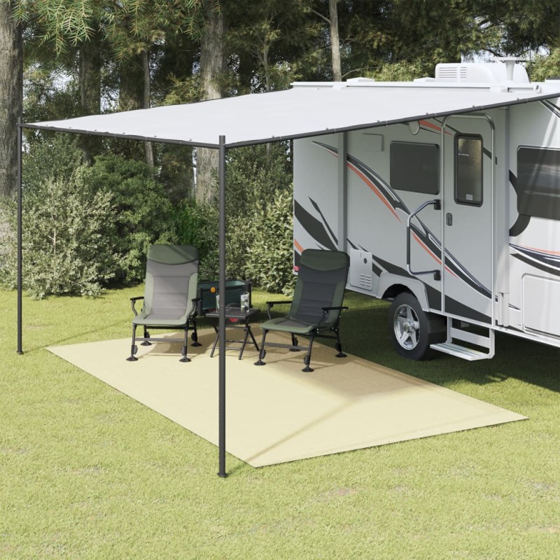 vidaXL Campingteppich Creme 4,5x2,5 m vidaXL Campingteppich Creme 4,5x2,5 m