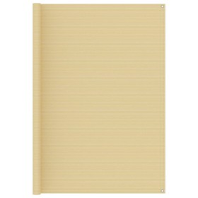 vidaXL Zeltteppich Beige 250x200 cm HDPE