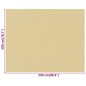 vidaXL Zeltteppich Beige 250x200 cm HDPE vidaXL Zeltteppich Beige 250x200 cm HDPE