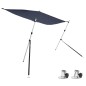 vidaXL T-Top-Beschattungsverlängerung Blau 170x170x(113-182,5) cm vidaXL T-Top-Beschattungsverlängerung Blau 170x170x(113-182,5) cm