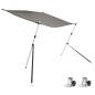 vidaXL T-Top-Beschattungsverlängerung Anthrazit 170x170x(113-182,5) cm vidaXL T-Top-Beschattungsverlängerung Anthrazit 170x170x(113-182,5) cm