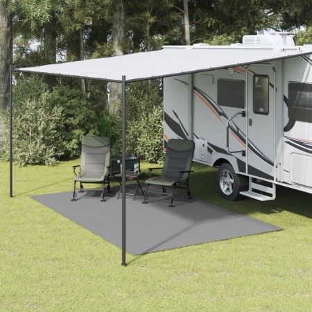 vidaXL Campingteppich Anthrazit 4x2,5 m