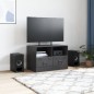 vidaXL TV-Schrank Schwarz 67x39x44 cm Stahl vidaXL TV-Schrank Schwarz 67x39x44 cm Stahl