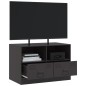 vidaXL TV-Schrank Schwarz 67x39x44 cm Stahl vidaXL TV-Schrank Schwarz 67x39x44 cm Stahl