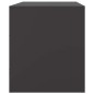 vidaXL TV-Schrank Schwarz 67x39x44 cm Stahl vidaXL TV-Schrank Schwarz 67x39x44 cm Stahl