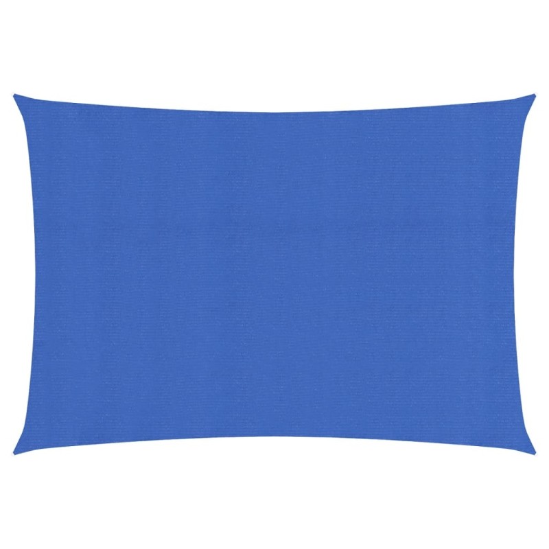 vidaXL Sonnensegel 160 g/m² Rechteckig Blau 3,5x5 m HDPE vidaXL Sonnensegel 160 g/m² Rechteckig Blau 3,5x5 m HDPE