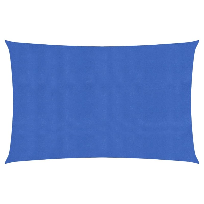 vidaXL Sonnensegel 160 g/m² Rechteckig Blau 3x6 m HDPE vidaXL Sonnensegel 160 g/m² Rechteckig Blau 3x6 m HDPE