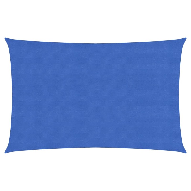 vidaXL Sonnensegel 160 g/m² Rechteckig Blau 4x7 m HDPE vidaXL Sonnensegel 160 g/m² Rechteckig Blau 4x7 m HDPE