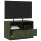 vidaXL TV-Schrank Olivgrün 67x39x44 cm Stahl vidaXL TV-Schrank Olivgrün 67x39x44 cm Stahl