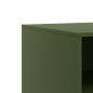 vidaXL TV-Schrank Olivgrün 67x39x44 cm Stahl vidaXL TV-Schrank Olivgrün 67x39x44 cm Stahl