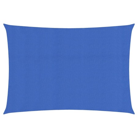vidaXL Sonnensegel 160 g/m² Rechteckig Blau 5x7 m HDPE