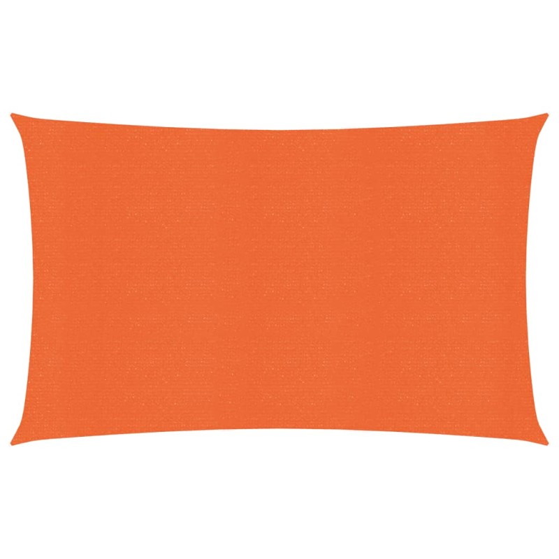 vidaXL Sonnensegel 160 g/m² Rechteckig Orange 5x7 m HDPE vidaXL Sonnensegel 160 g/m² Rechteckig Orange 5x7 m HDPE