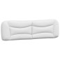 vidaXL Bett mit Matratze Weiß und Schwarz 180x200 cm Kunstleder vidaXL Bett mit Matratze Weiß und Schwarz 180x200 cm Kunstleder